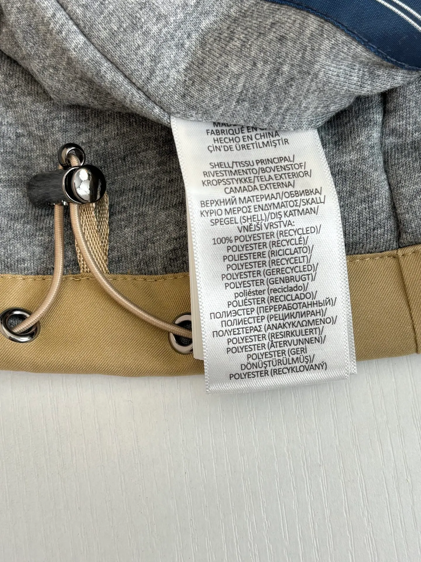 P570 Ralph Laure*/Ralph Lauren FW25 Polo gabardine down sleeveless zipper vest jacket Size: S/M/L/XL